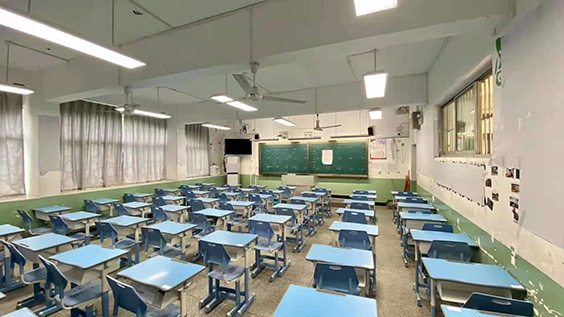 邢台市第二十五中学LED护眼灯改造