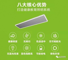防控近视教室照明灯光改造很重要