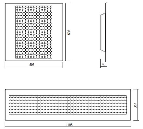 LED嵌入式教室灯